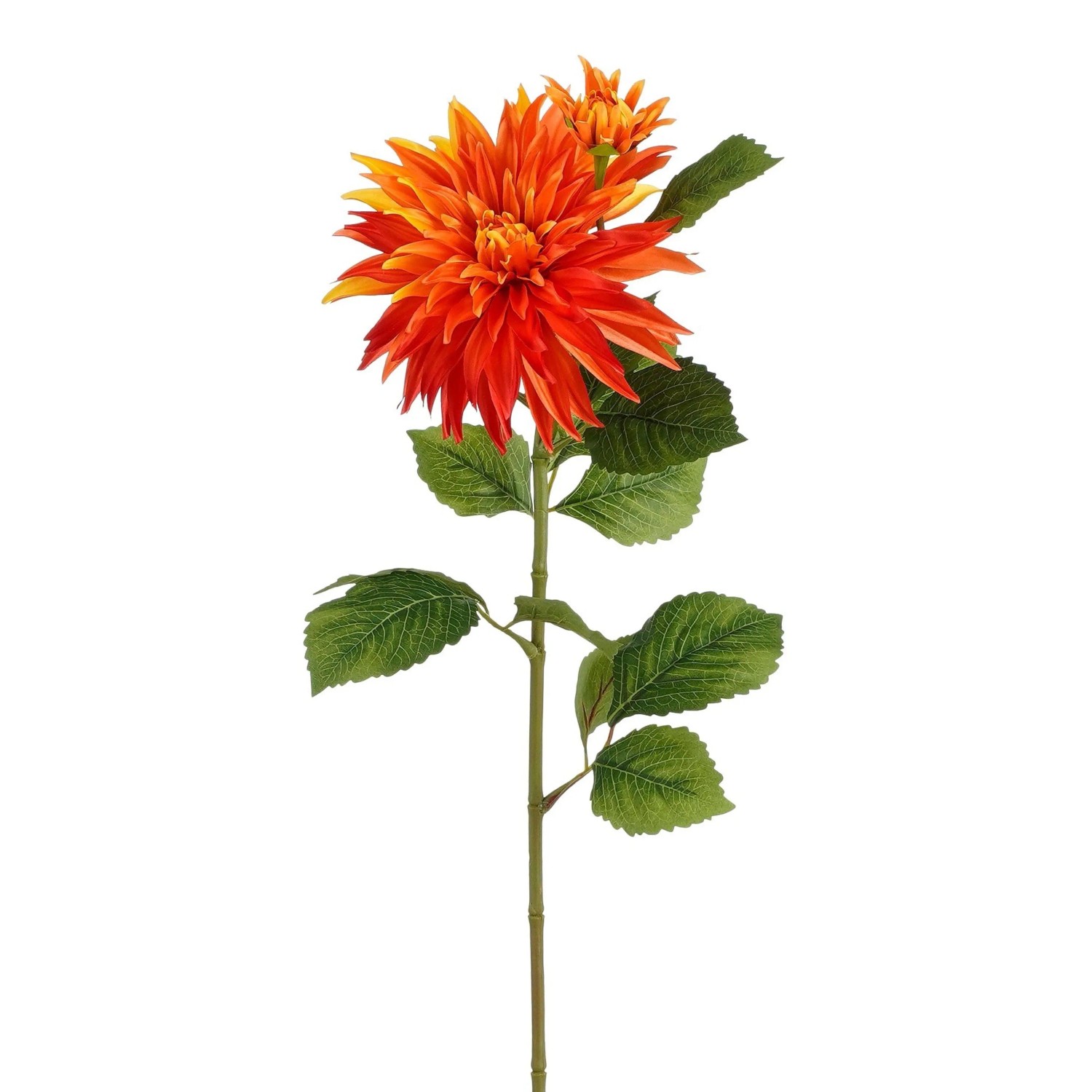 Mica Decorations Dahlie Orange 74 cm