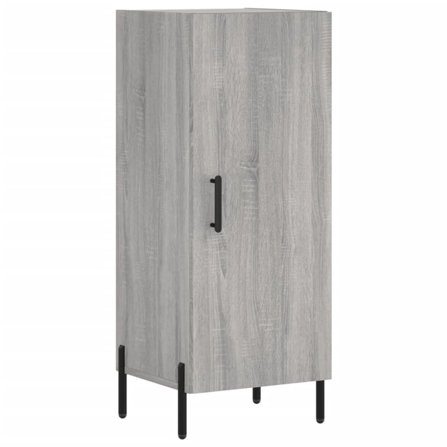 vidaXL Sideboard Grau Sonoma 34,5x34x90 cm Holzwerkstoff 828554 günstig online kaufen