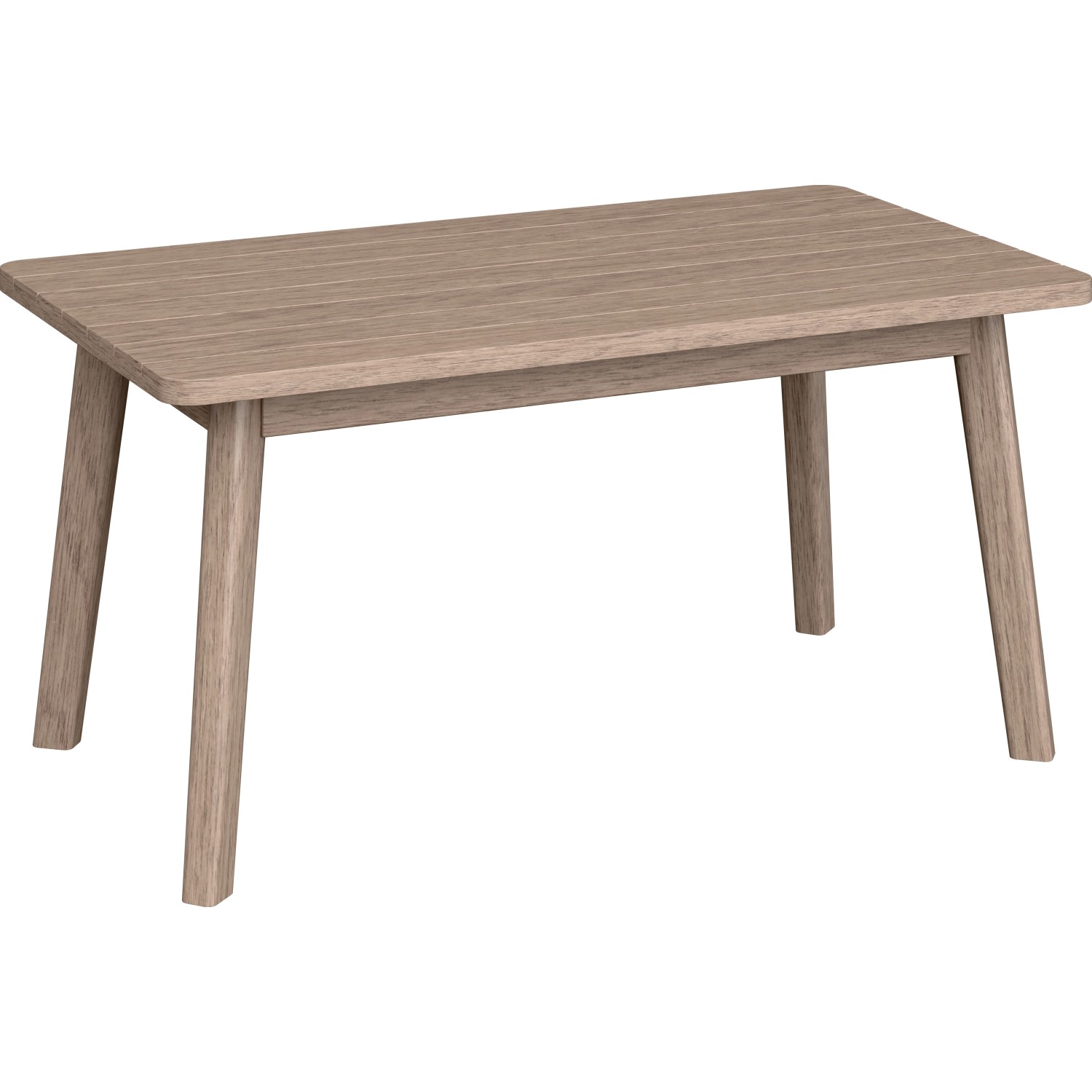 Loungegruppe Woodsboro 4-teilig FSC® Akazienholz Weiß-Geölt Beige_2
