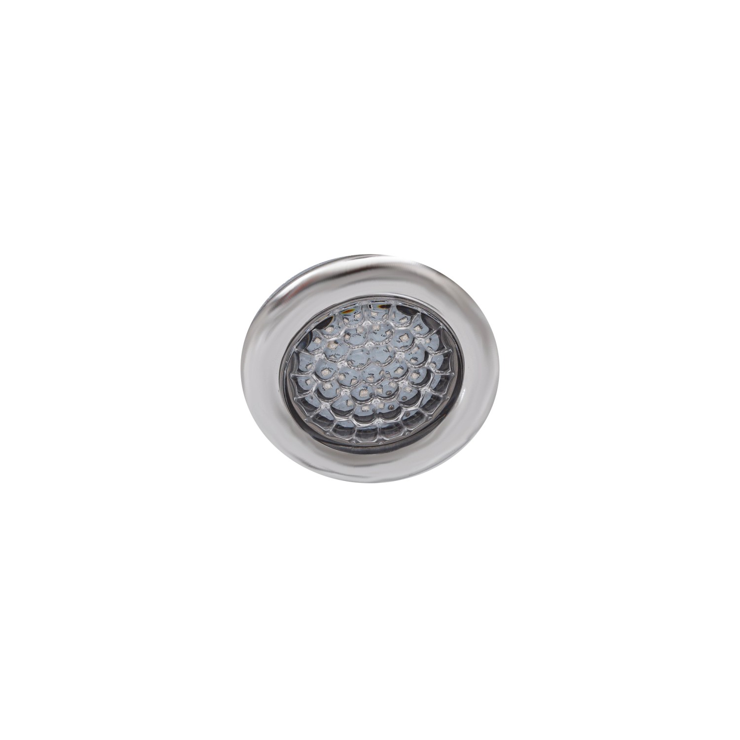 LED-Farblicht für Basera® Bali Whirlpool-Badewanne, Chrom-Optik.
