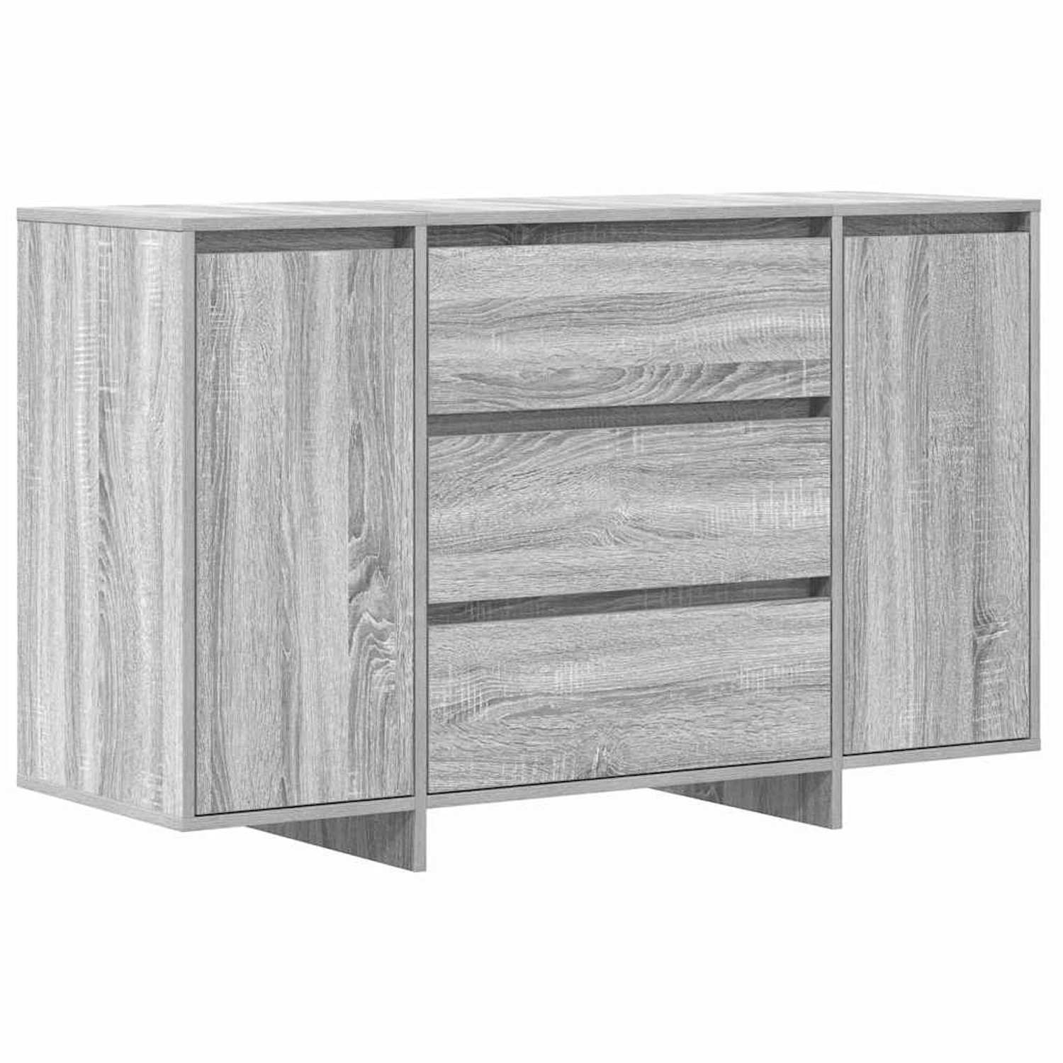 vidaXL Sideboard Grau Sonoma 120 x 41 x 75 cm Holzwerkstoff 3333911 günstig online kaufen