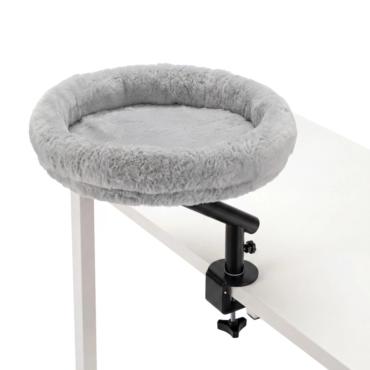 Fudajo Katzenbett Schreibtisch 40X40Cm Hellgrau Katzenliege Katzenmöbel
