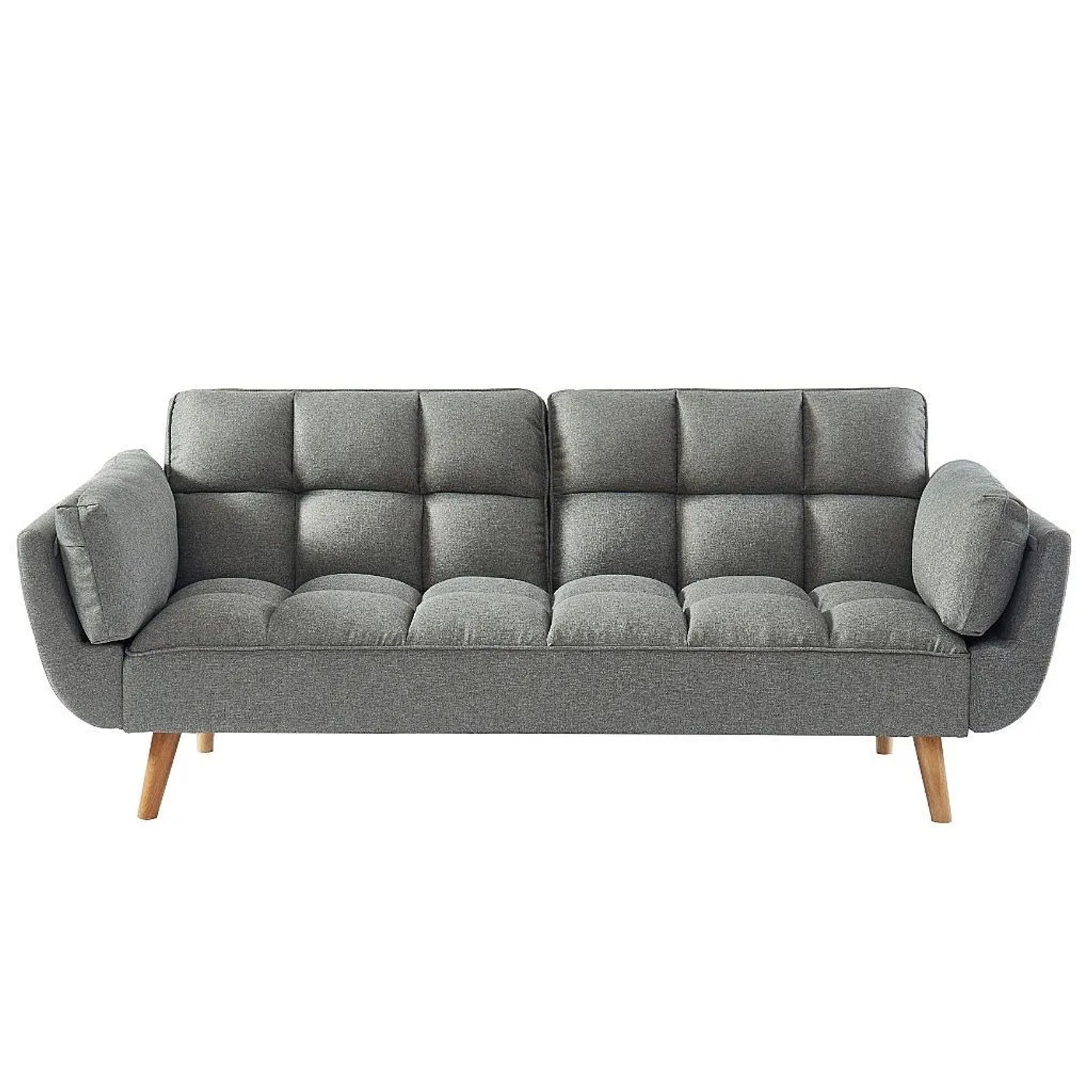 Vente-unique Schlafsofa Loeline Grau 215 cm