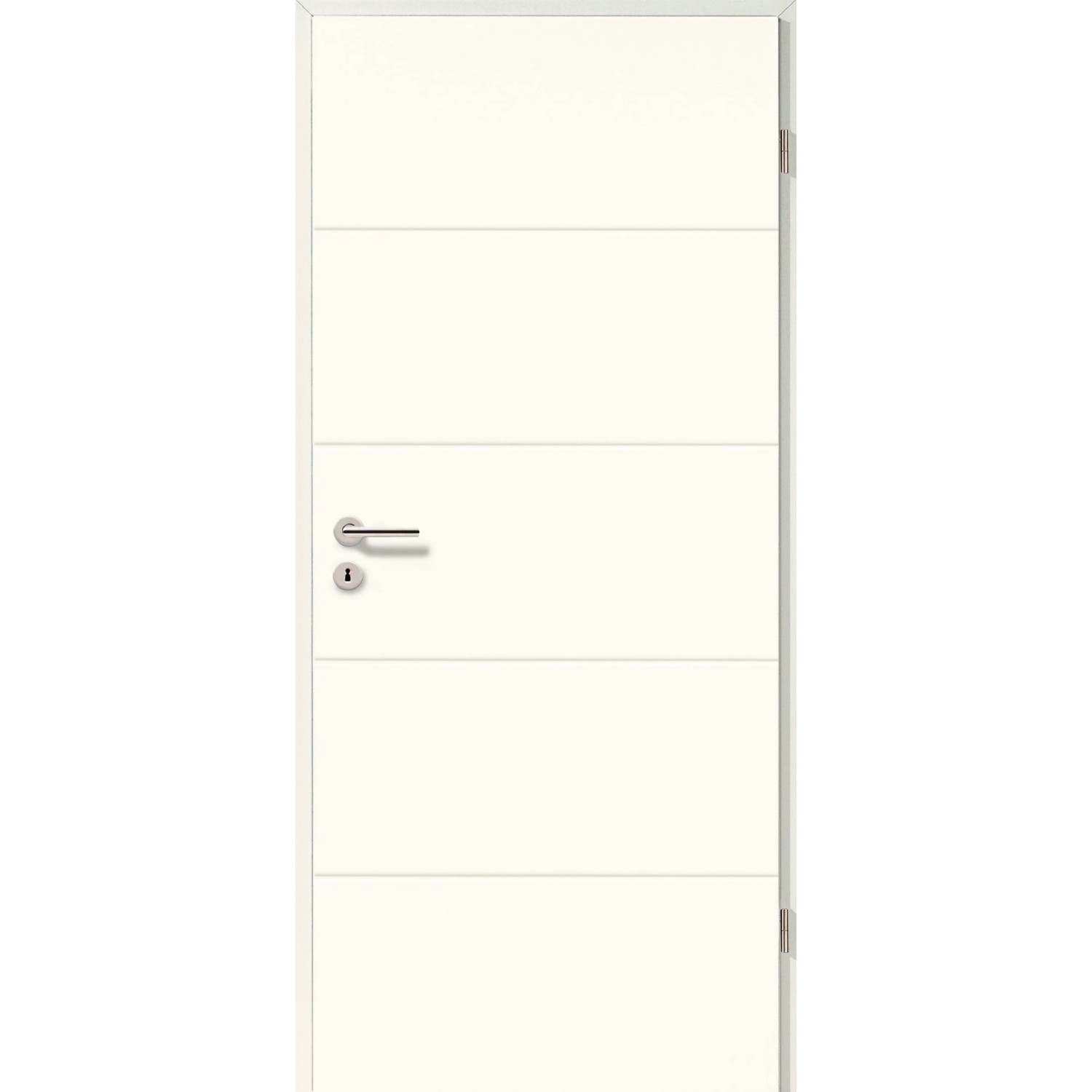 Zimmertür Catro Line ähnl. RAL 9010 61 cm x 198,5 cm Anschlag Rechts