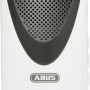 Abus Funk-Türgong Smartvest, weiße Alarmanlage mit Lautsprechergitter und Abus Logo.