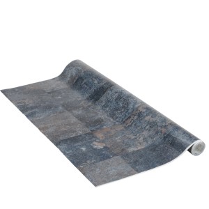 Venilia Klebefolie Rost Blau, 67,5x150cm, Dekorfolie mit Rost-Optik für Möbel und Oberflächen.