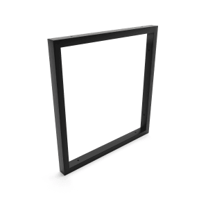 HEVVA Waschtischhalterung REUSS 40 cm Tief 1 Halter Schwarz