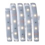 MaxLED 250 LED-Streifen Basis-Set, 1,5 m, warmweiß, IP44, silber.