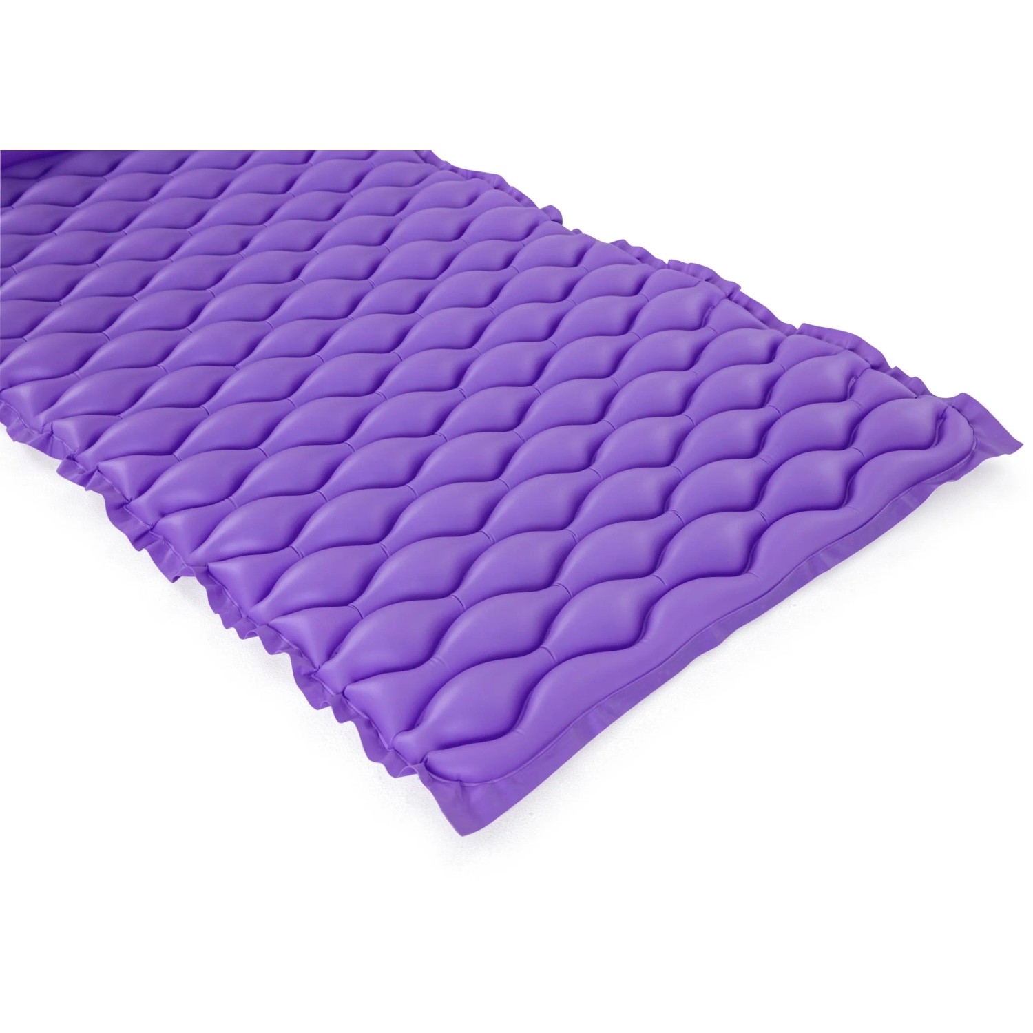 Lila Bestway Luftmatratze Float'n Roll, 213x86 cm, mit gewellter Oberfläche.