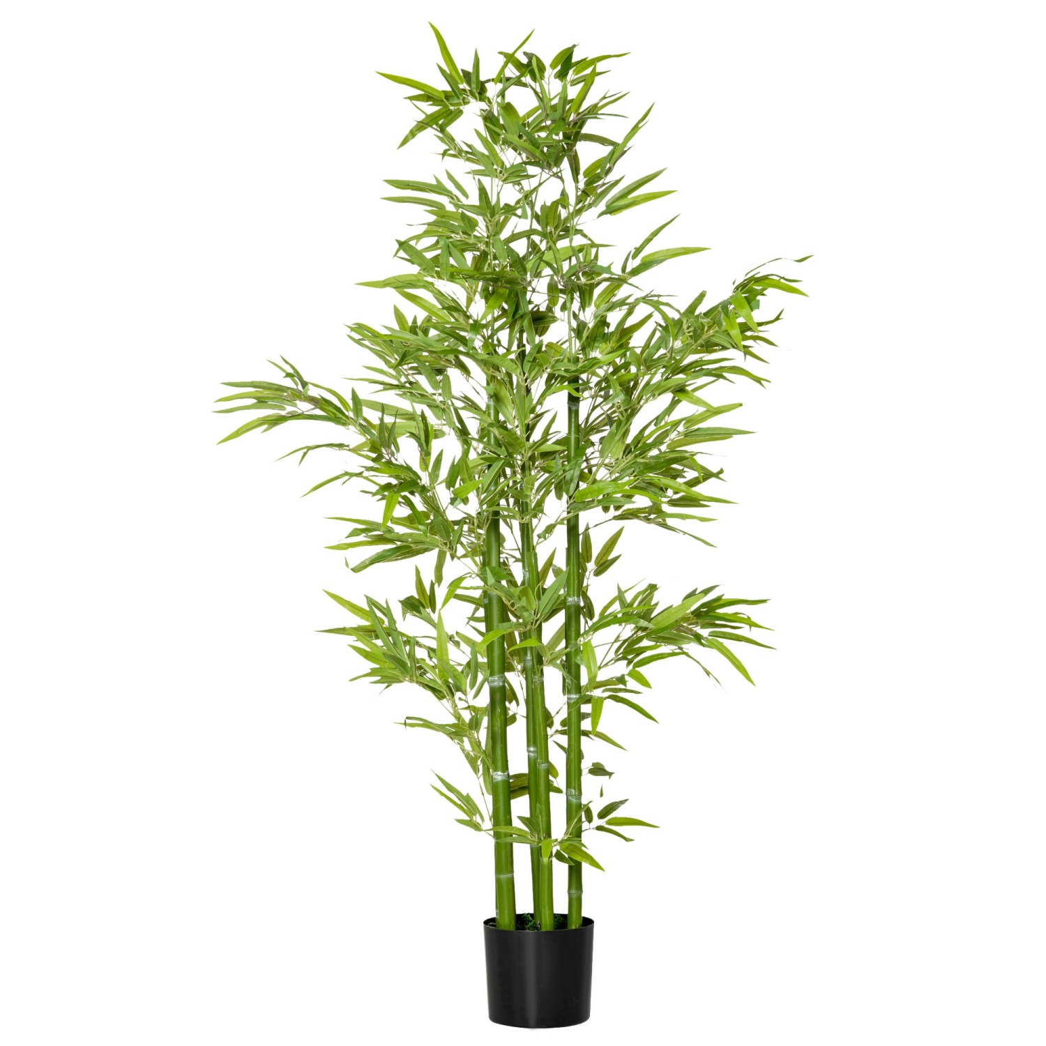 HOMCOM Künstlicher Bambus Kunstmoos 150 cm günstig online kaufen