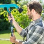 Gardena combisystem Dachrinnenreiniger mit Bürste und Schaber zum Säubern von Dachrinnen.