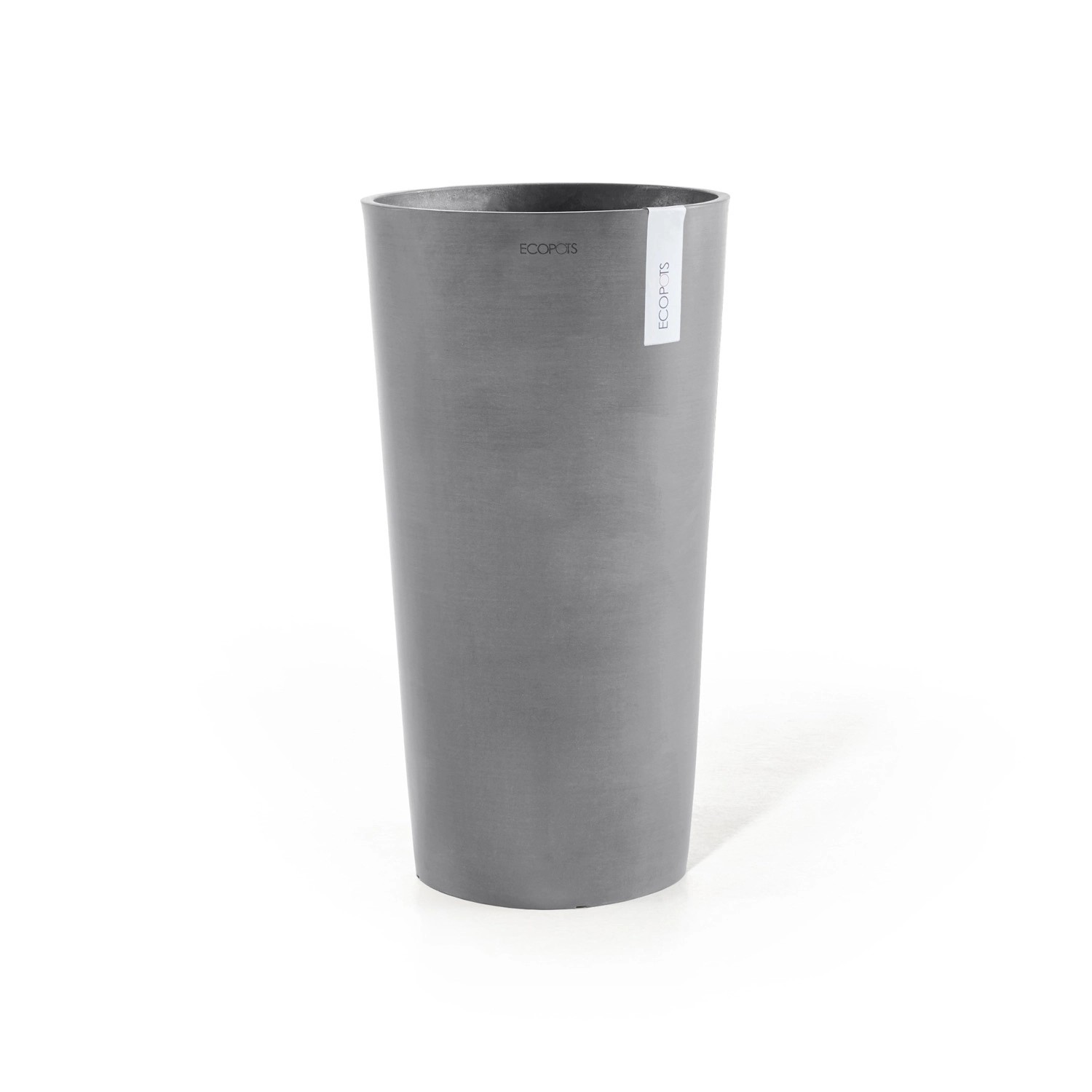 Ecopots Pflanztopf Amsterdam Hoch Grau 41 cm x 76 cm günstig online kaufen