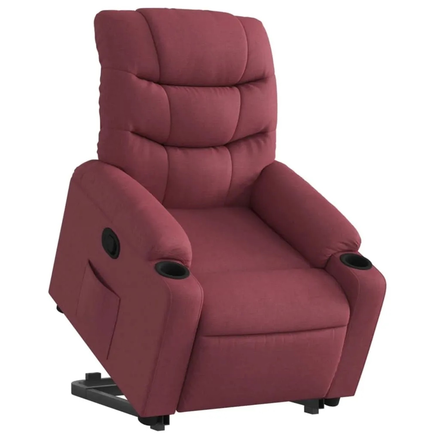 vidaXL Relaxsessel mit Aufstehhilfe Weinrot Stoff 3206648 günstig online kaufen