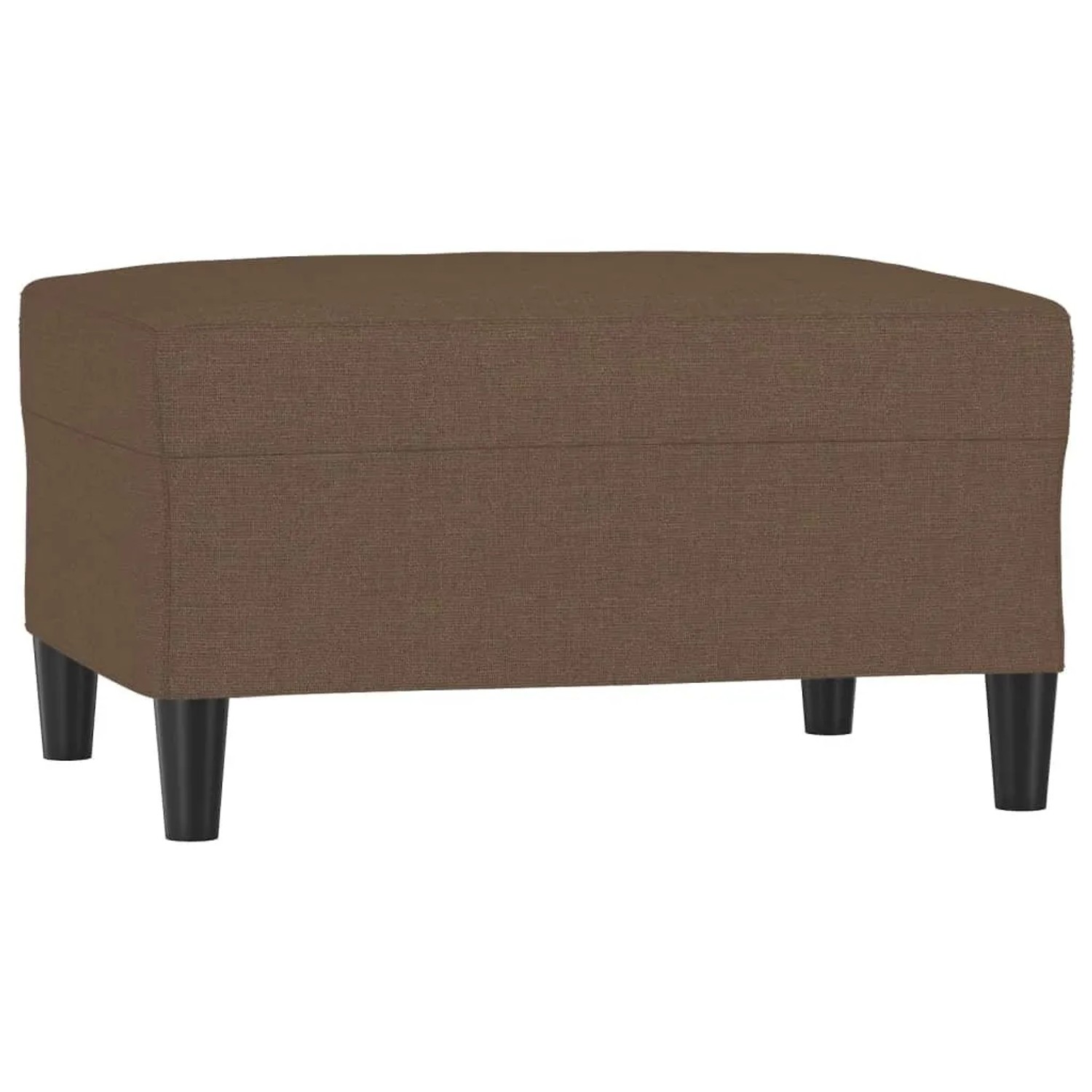 vidaXL Fußhocker Braun 70x55x41 cm Stoff 349306