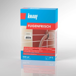 Knauf Fugenfrisch Manhattan 250ml: Set zum Auffrischen von Zementfugen in Manhattan-Optik.