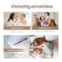 Emke Badheizkörper 76x50cm 397W Weiß Handtuchwärmer für Badezimmer Handtuchtrockner_7