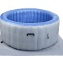 MCW Whirlpool N97 Ersatz-Pool 4 Personen Aufblasbar Rund Ø180cm Grau-Blau_8
