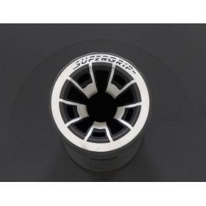 Detailaufnahme Schirmständer Anthrazit von Siena Garden mit Supergrip-Überwurfmutter.