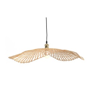 Vente-unique Hängeleuchte Und Kronleuchter Jurua Naturfarben Hell 80 cm