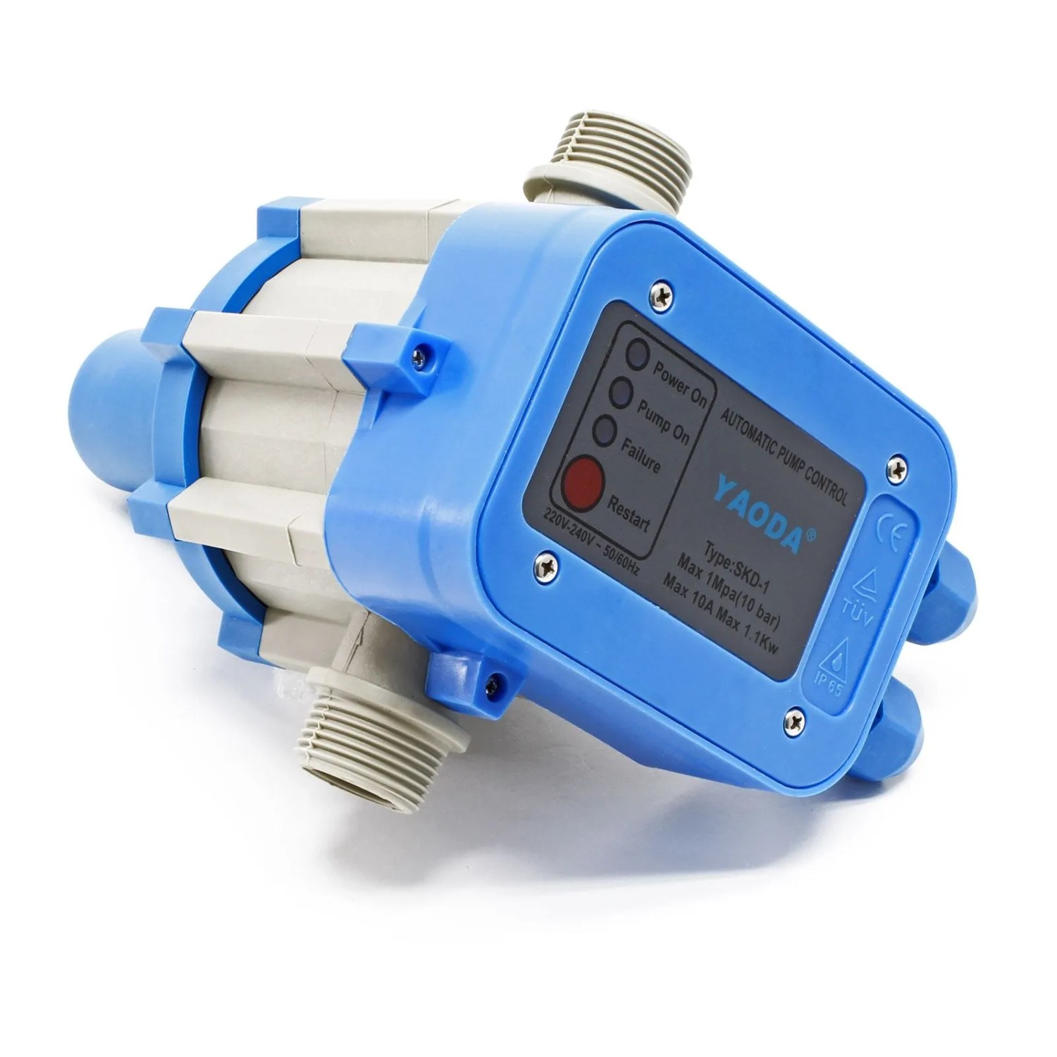 Wiltec Druckschalter Skd-1 230V 1-Phasig Pumpensteuerung Hauswasserwerk