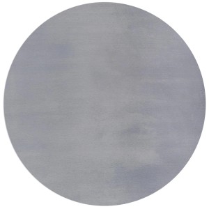 Floornovo Kurzflor Teppich Nr. 251 Rund Einfarbig Durchmesser 200 cm