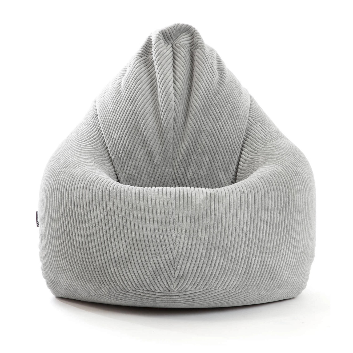 mokebo Sitzsack Cord XXL in Grau Der Tagträumer Bean Bag mit EPS-Perlen Fül günstig online kaufen