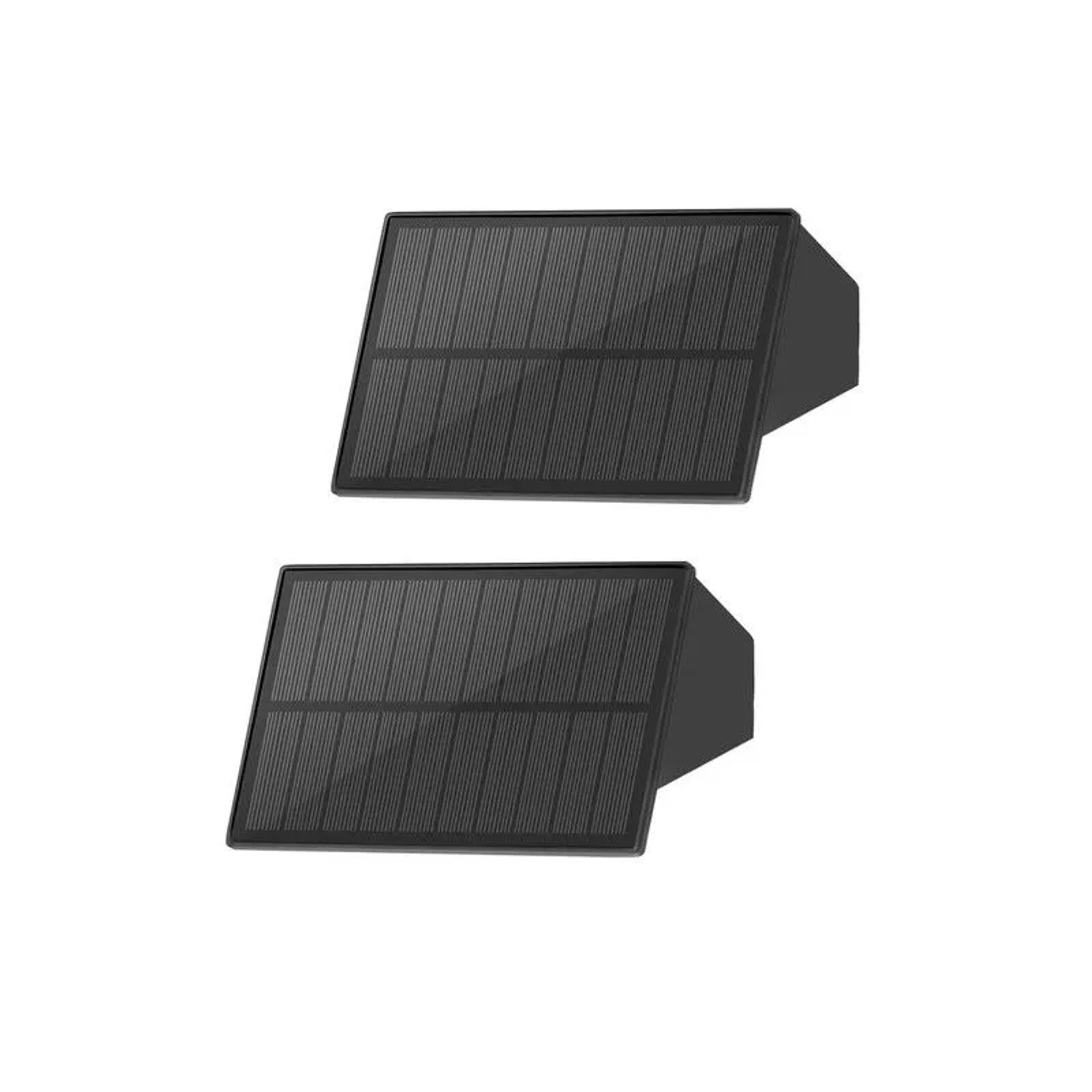 NETTLIFE Außen-Wandleuchte aus Kunststoff L15 Schwarz 2er-set