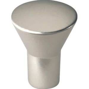 Metall Möbelknopf 819, vernickelt, für Schrank und Schublade.