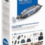 Dremel 4250-35 Multifunktionswerkzeug im Set mit 35 Zubehörteilen und Softbag.