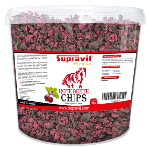 Supravit Rote Beete Chips Pferdeleckerli