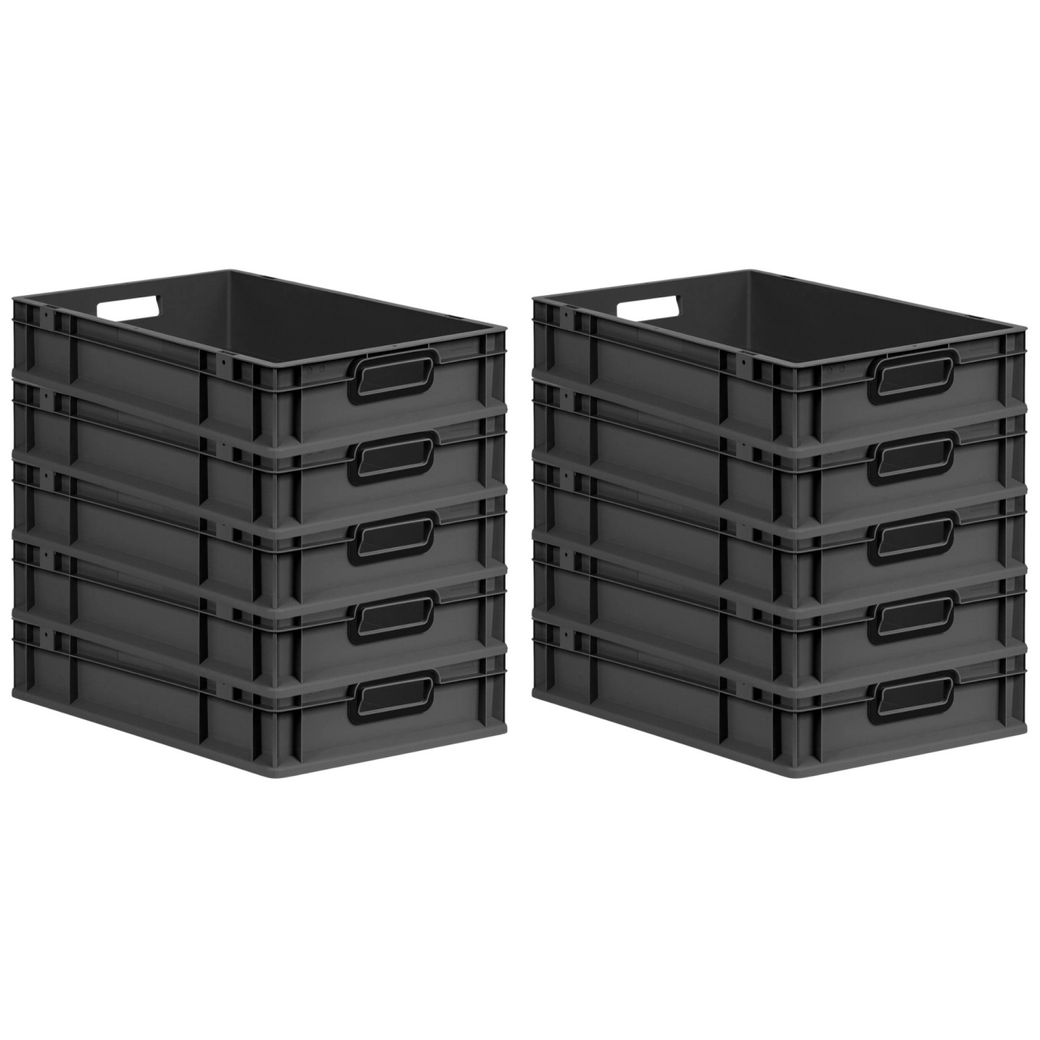 PROREGAL SparSet 10x Eurobox Nextgen Color HxBxT 12x40x60cm 23 Liter Griffe günstig online kaufen