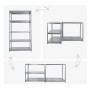 PROREGAL Schwerlastregal Steel Eagle HxBxT 180x100x60cm Fachlast 130kg Verzinkt_6