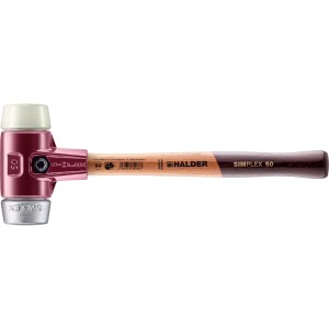 Halder Simplex Schonhammer Ø 50 mm Nylon Weichmetall