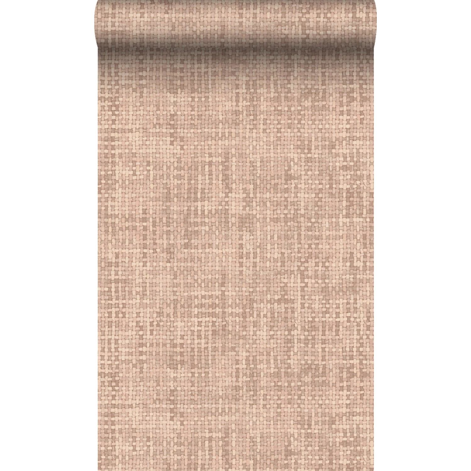 Origin Wallcoverings Tapete Leinen-Optik Terrakotta 50 x 900 cm günstig online kaufen