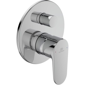 Ideal Standard Cerafine O Unterputz Wannenarmatur in Chrom, Nahansicht.