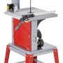 Einhell Bandsäge TC-SB 305 U: Standgerät in Rot/Grau für präzise Schnitte in Holz und Kunststoff.