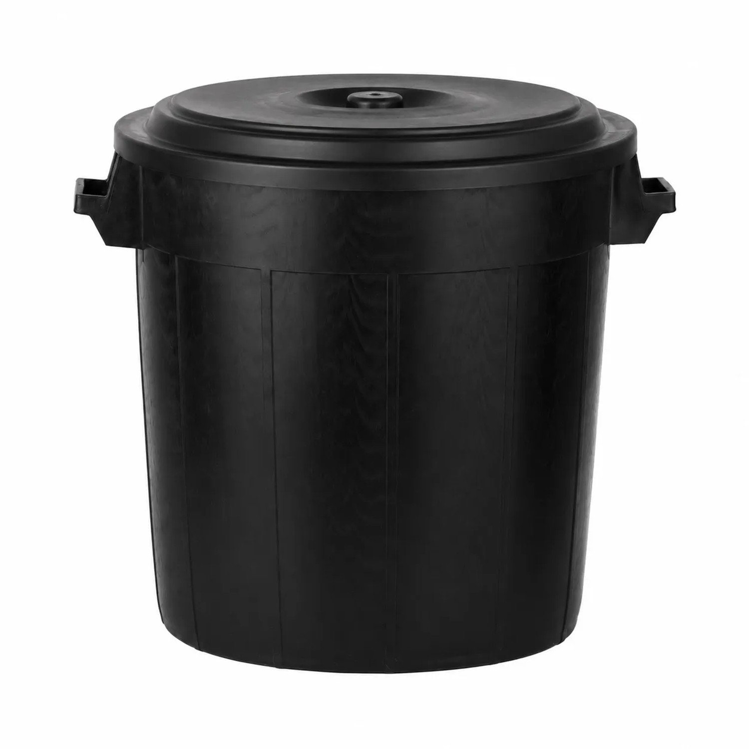 BigDean Universaltonne 50 Liter mit Deckel Allzweck Tonne Schwarz