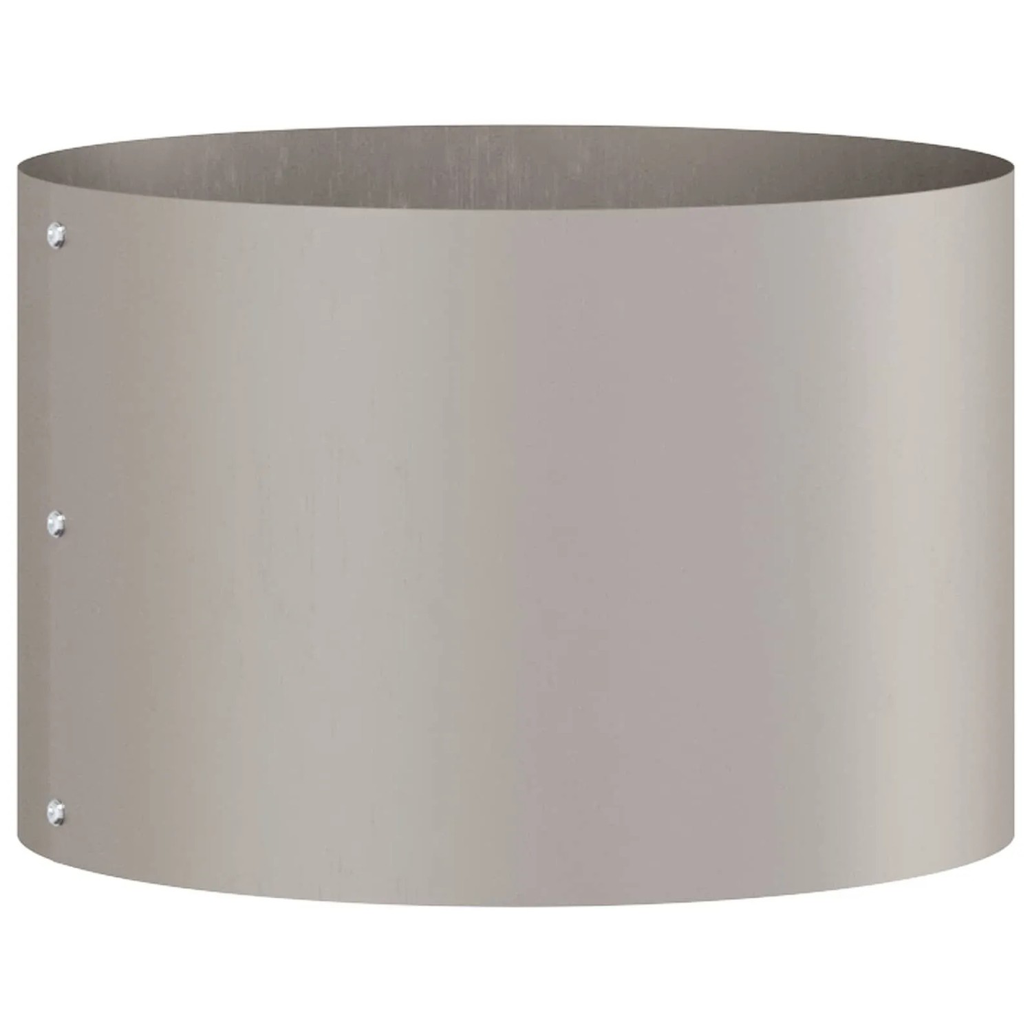vidaXL Pflanzenring Braun 30 x 30 x 20 cm Wetterfeststahl 873604_5
