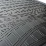 Schwarze Gummi Kofferraumwanne mit Rand für BMW X4 (G02) ab 2018, passgenaues Autozubehör.