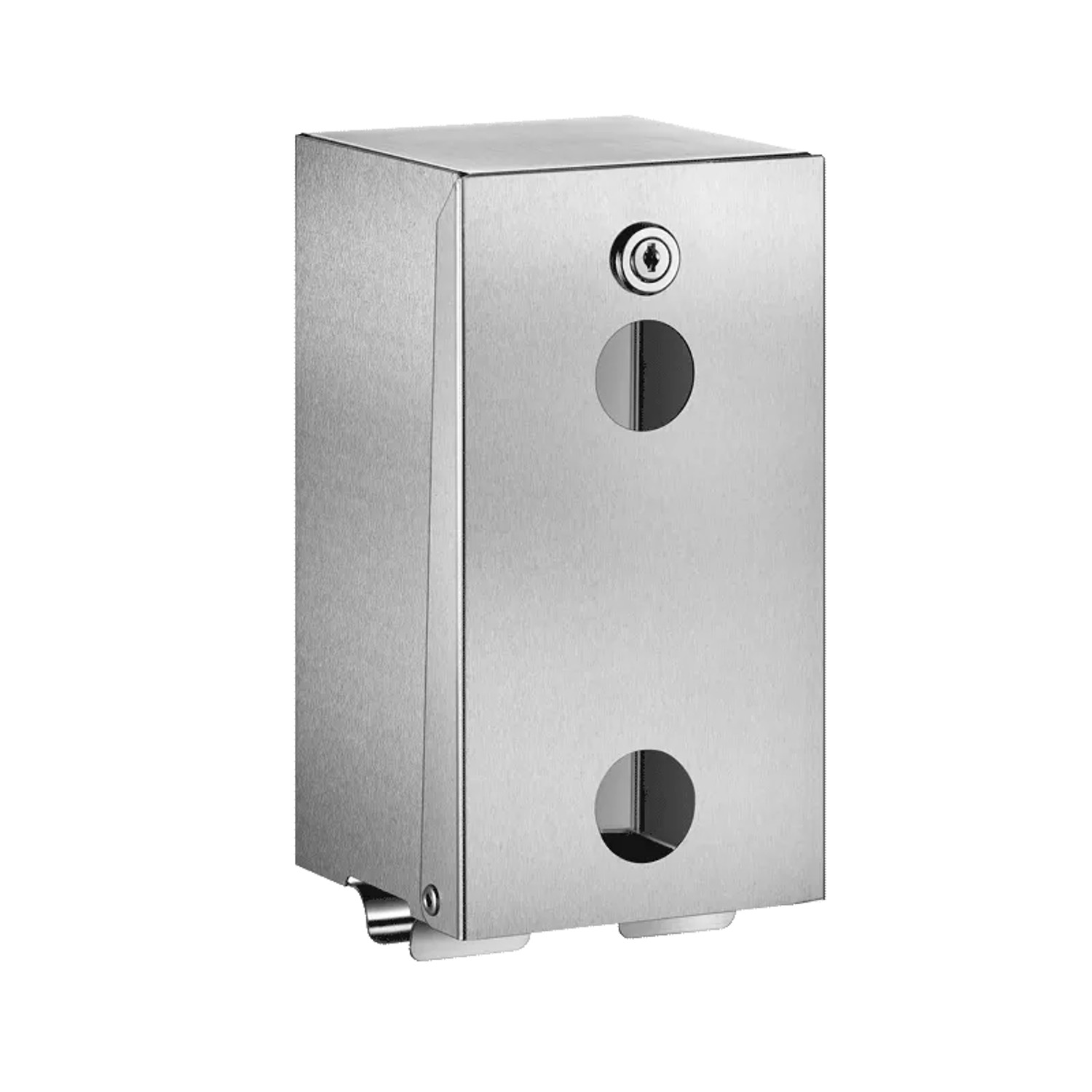 Delabie WC-Papierhalter für 2 Rollen Edelstahl 1.4301 satiniert