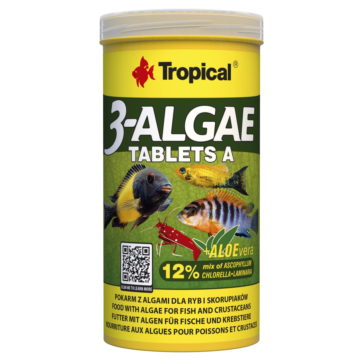 Tropical Tablettenfutter 3-Algae Tablets A 250 ml