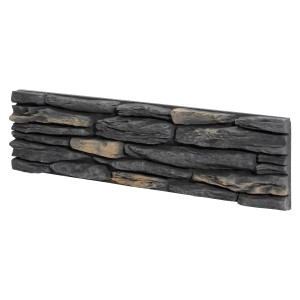 Stegu Verblender California Graphit, Steinoptik für Innen & Außen, 15x55cm