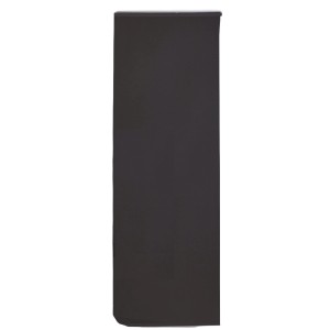Bestlivings Schiebegardine Desire, 60x245 cm, Schwarz. Flächenvorhang für Fenster, Raumteiler.
