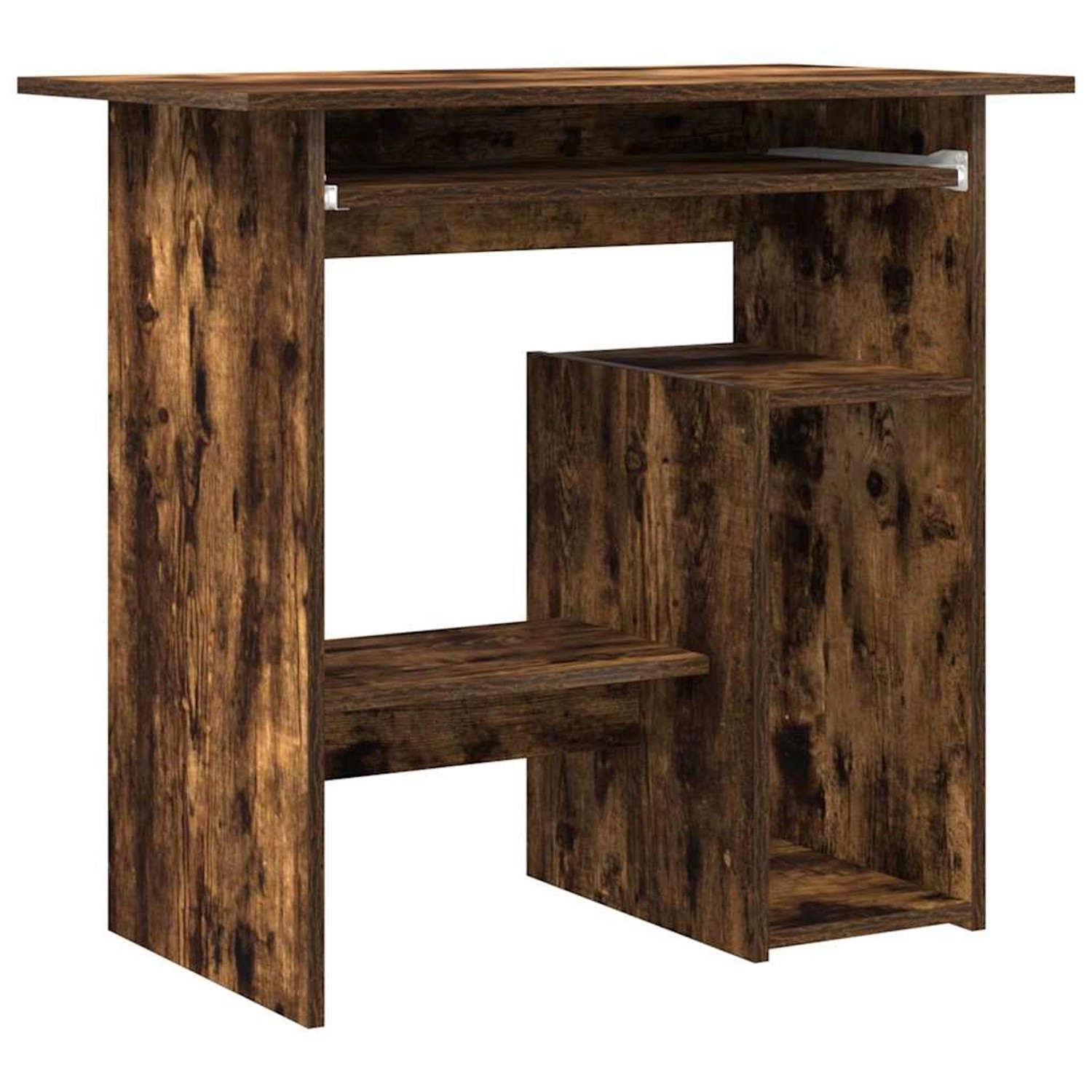 vidaXL Schreibtisch Räuchereiche 80x45x74 cm Holzwerkstoff 815477 günstig online kaufen