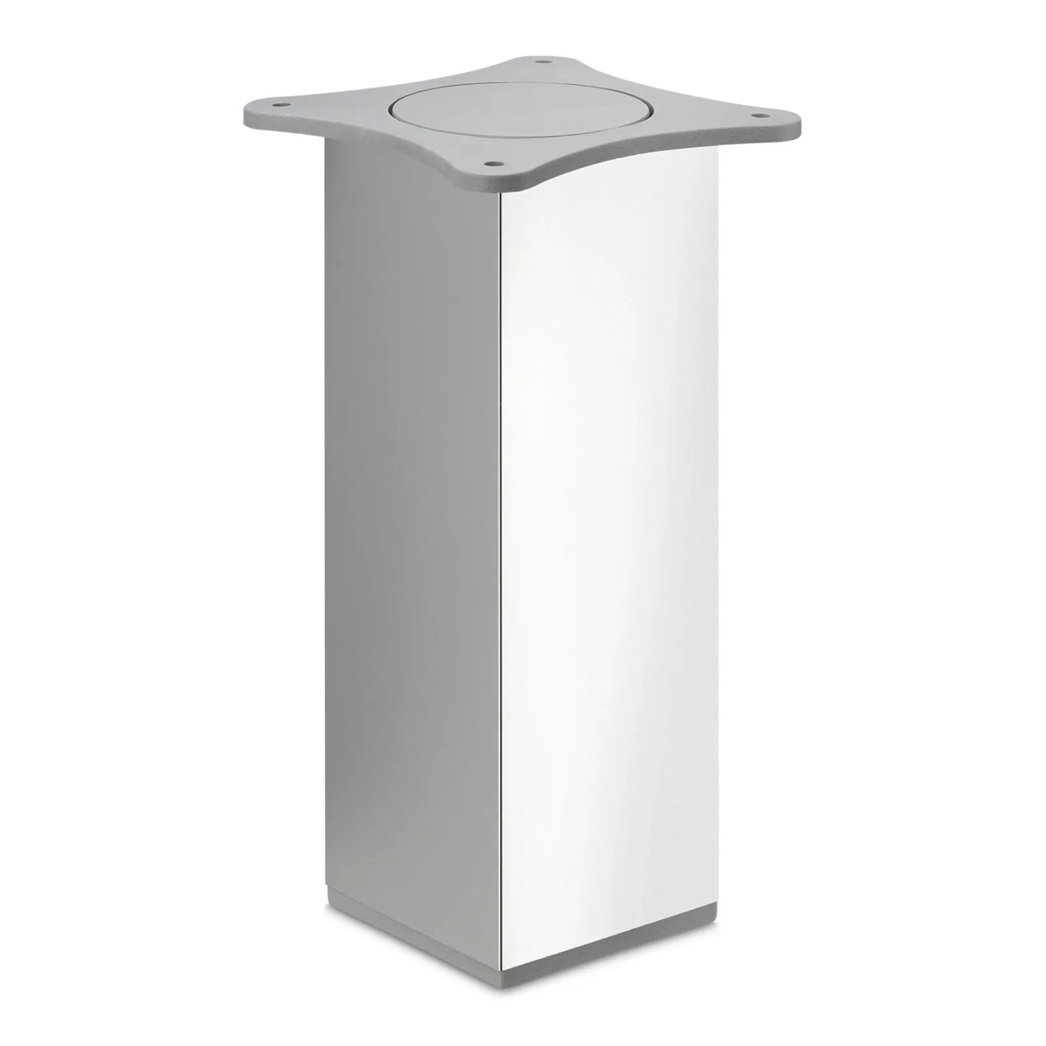 SOTECH Möbelfuß QUEBEC II 65 x 65 mm Höhe 200 mm Chrom Poliert