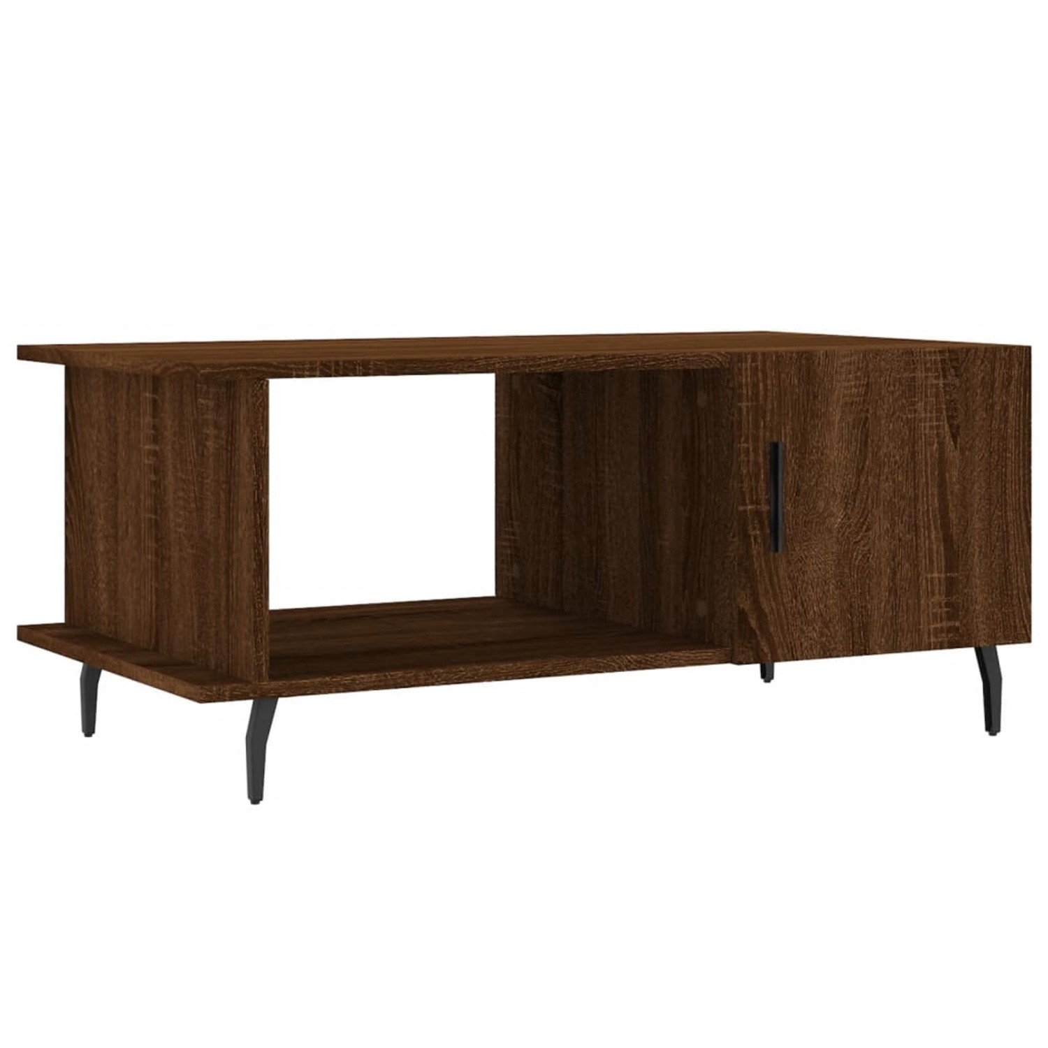 vidaXL Couchtisch Braun Eichen-Optik 90x50x40 cm Holzwerkstoff Modell 18 günstig online kaufen