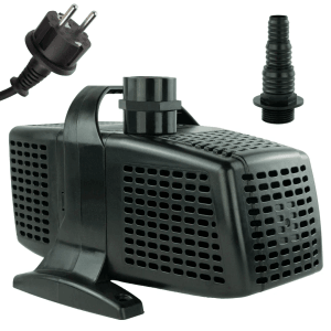 Kerry Electronics Teichpumpe 230 V 12.000 l/h 175 W 10 m Kabel 5 m Förderhöhe Leise Wasserpumpe Aquariumpumpe & Springbrunnen-Pumpe