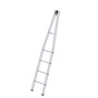 Alu-Sprossenleiter, Glasreinigerleiter mit 4 Sprossen für sicheren Stand.
