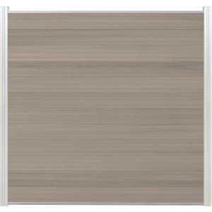 Elephant Cora Line Zaunbretter, Schilf, 179 cm, WPC Sichtschutzzaun