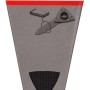 Bosch Schleifzunge Flach für Deltaschleifer, geeignet für enge Zwischenräume und plane Oberflächen.